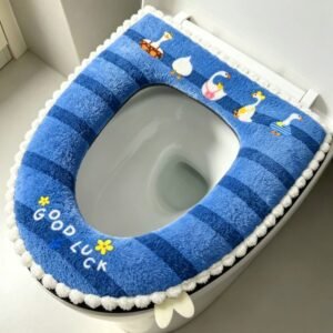 Blue Duck Toilet Seat Cover